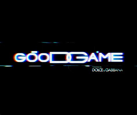 dolce gabbana good game|gooDGame web series by Dolce&Gabbana and a Special .